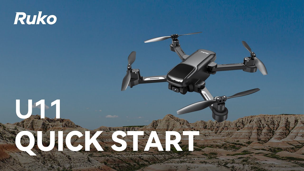 Ruko U11 Drone – Quick Start